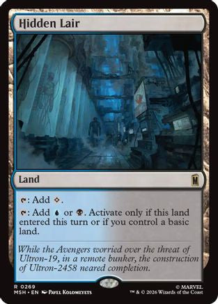 Hidden Lair (MSH-269) - rare
