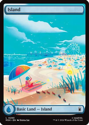 Island (0280) (MSH-280) - land - Foil