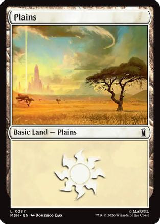 Plains (0287) (MSH-287) - land - Foil