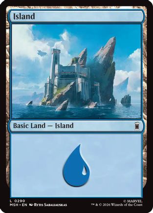 Island (0290) (MSH-290) - land - Foil