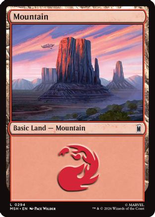 Mountain (0294) (MSH-294) - land - Foil