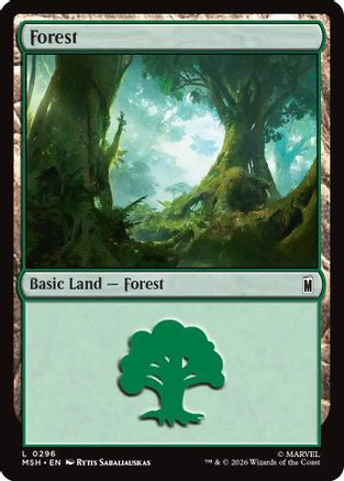 Forest (0296) (MSH-296) - land - Foil