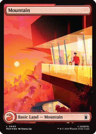 Mountain (0440) (Surge Foil) (MSH-440) - land - Foil