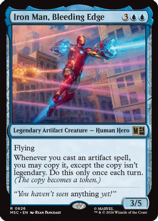 Iron Man, Bleeding Edge (MSC-626) - rare