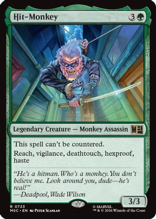 Hit-Monkey (MSC-723) - rare
