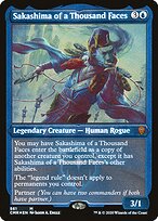 Sakashima of a Thousand Faces (CMR-561) - mythic - Etched Foil