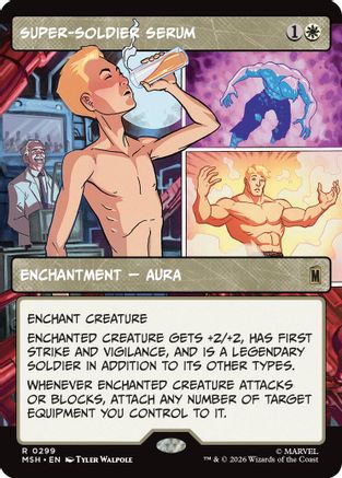 Super-Soldier Serum (Borderless) (MSH-299) - rare