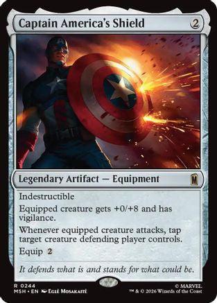 Captain America's Shield (MSH-244) - rare