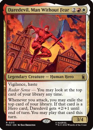 Daredevil, Man Without Fear (MSH-213) - rare