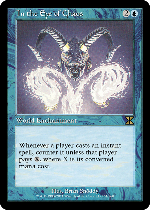 In the Eye of Chaos (ME4-051) - rare - Foil