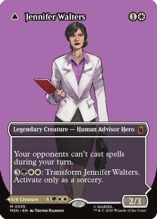 Jennifer Walters (Borderless) (0355) (MSH-355) - mythic