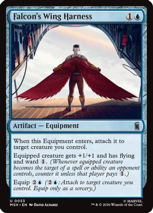 Falcon's Wing Harness (MSH-053) - uncommon