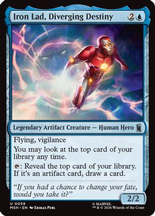 Iron Lad, Diverging Destiny (MSH-059) - uncommon - Foil