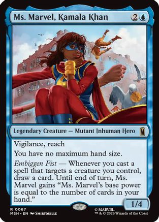 Ms. Marvel, Kamala Khan (MSH-067) - rare - Foil