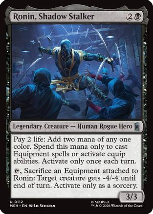 Ronin, Shadow Stalker (MSH-112) - uncommon