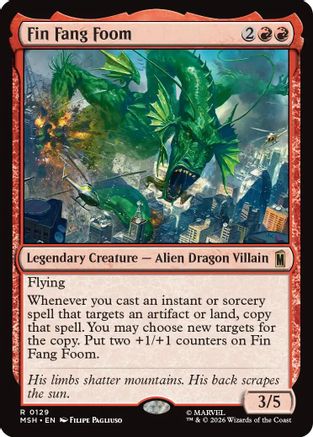 Fin Fang Foom (MSH-129) - mythic - Foil
