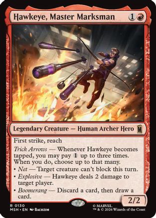 Hawkeye, Master Marksman (MSH-130) - rare