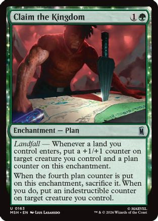 Claim the Kingdom (MSH-163) - uncommon - Foil