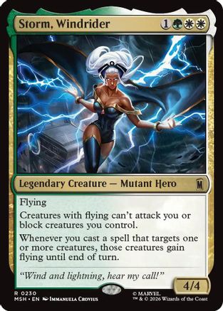 Storm, Windrider (MSH-230) - rare - Foil