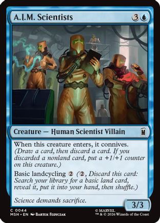 A.I.M. Scientists (MSH-044) - common - Foil