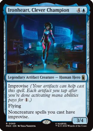 Ironheart, Clever Champion (MSH-060) - rare - Foil
