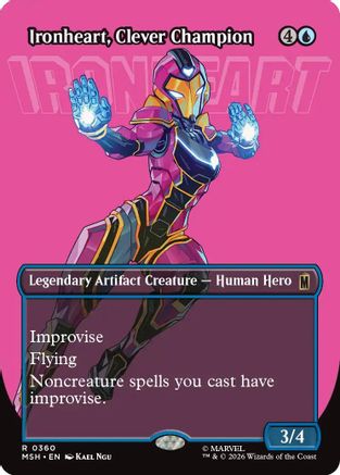 Ironheart, Clever Champion (Borderless) (MSH-360) - rare