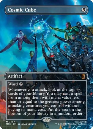 Cosmic Cube (Borderless) (0337) (MSH-337) - mythic