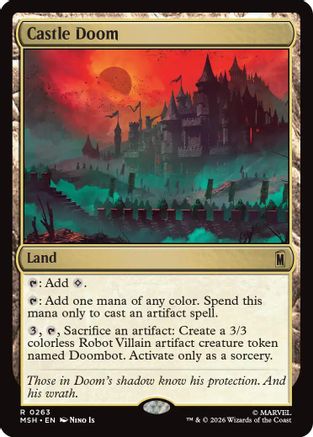 Castle Doom (MSH-263) - rare