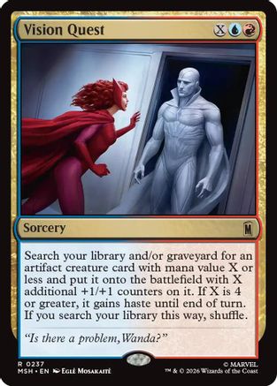 Vision Quest (MSH-237) - rare - Foil