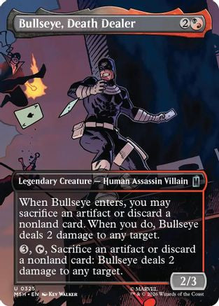 Bullseye, Death Dealer (Borderless) (MSH-325) - uncommon