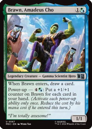 Brawn, Amadeus Cho (MSH-567) - uncommon