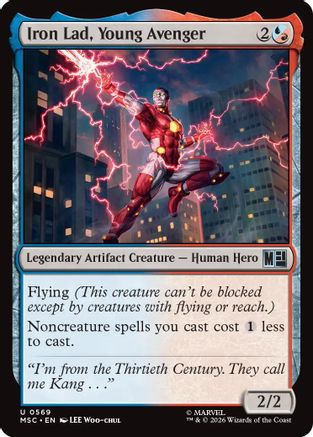 Iron Lad, Young Avenger (MSH-569) - uncommon - Foil
