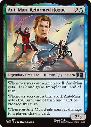 Ant-Man, Reformed Rogue (MSH-739) - mythic