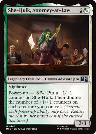 She-Hulk, Attorney-at-Law (MSH-745) - mythic