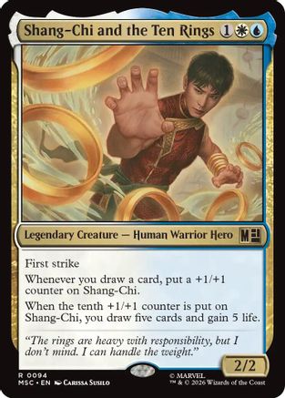 Shang-Chi and the Ten Rings (MSC-094) - rare