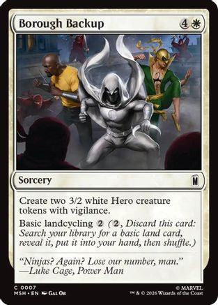 Borough Backup (MSH-007) - common - Foil
