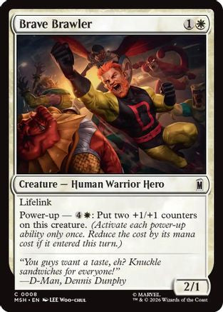 Brave Brawler (MSH-008) - common