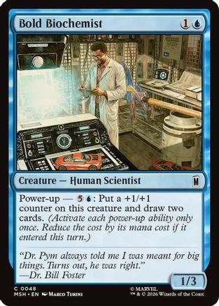 Bold Biochemist (MSH-048) - common