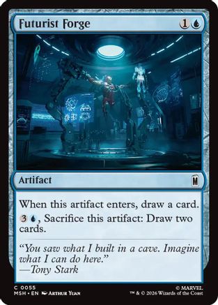 Futurist Forge (MSH-055) - common - Foil
