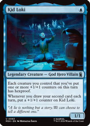 Kid Loki (MSH-063) - uncommon - Foil