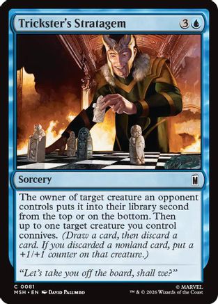 Trickster's Stratagem (MSH-081) - common
