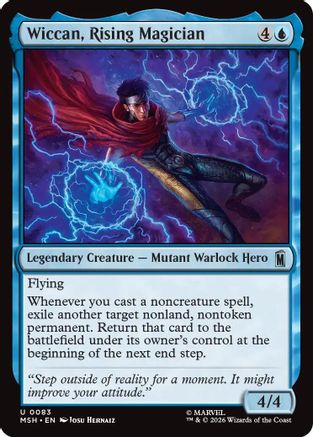Wiccan, Rising Magician (MSH-083) - uncommon - Foil