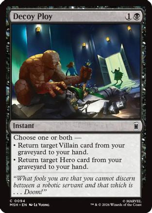 Decoy Ploy (MSH-094) - common - Foil