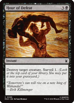 Hour of Defeat (MSH-099) - common