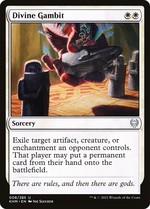 Divine Gambit (KHM-008) - uncommon