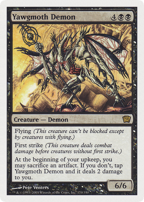 Yawgmoth Demon (9ED-170) - rare