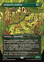 Forgotten Ancient (SLD-1890) - rare (Borderless) - Foil