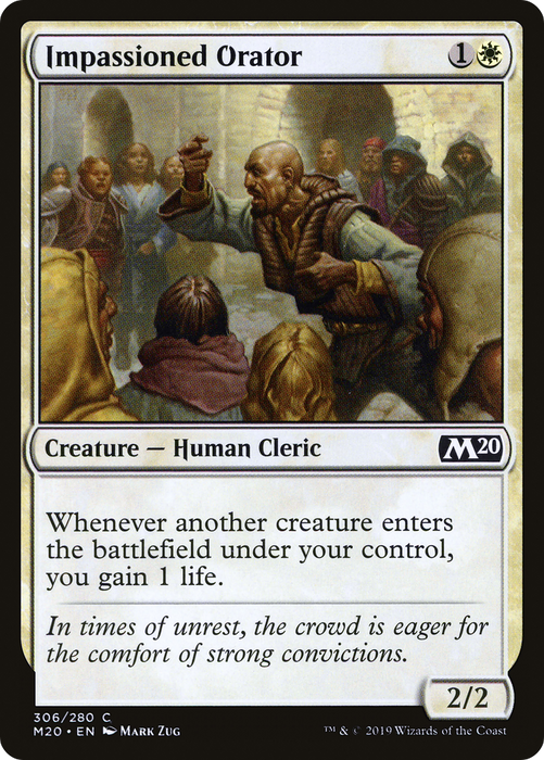 Impassioned Orator (M20-306) - common