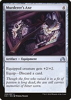 Murderer's Axe (SOI-259) - uncommon - Foil