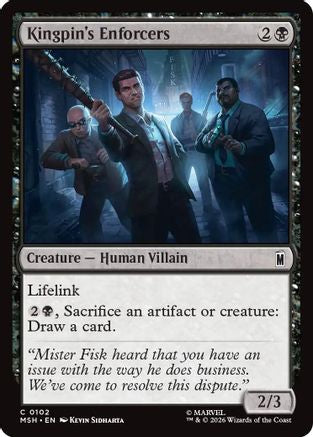 Kingpin's Enforcers (MSH-102) - common